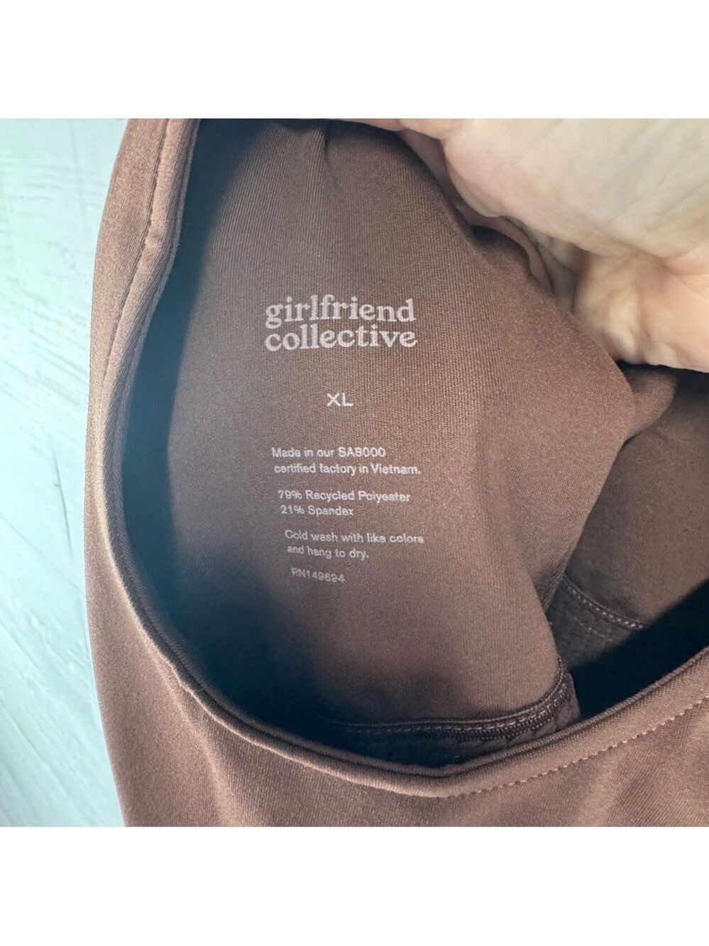 Girlfriend Collective Earth Cami Compressive Unitard - Picture 8 of 9